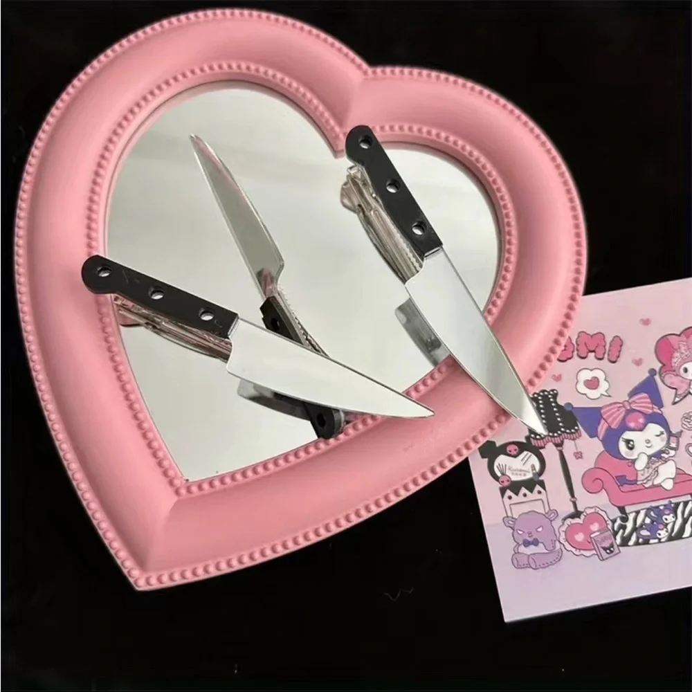 NWT 2 piece KNIFE CLIPS HALLOWEEN HAIR ACCESSORY​​​​​​​​